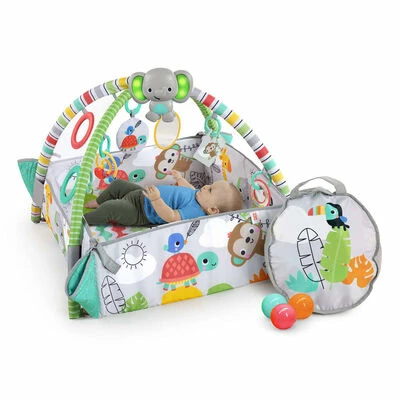 Bright Starts Portique d'activités 5 en 1 avec piscine à balles – Image 6